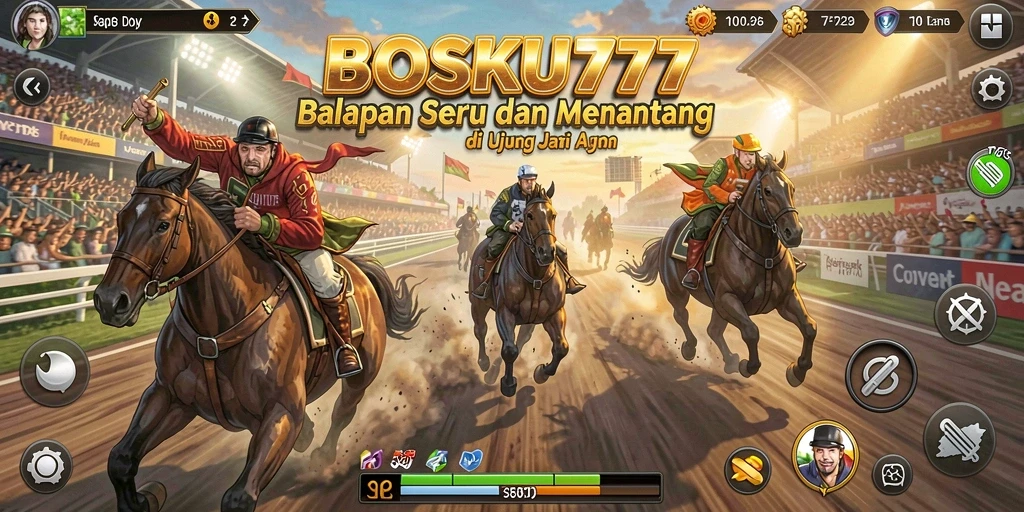 Tampilan menarik dari gameplay Racing yang mengasyikkan.