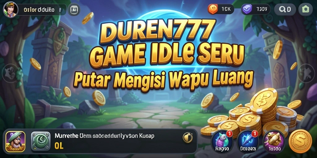 Screenshot DUREN777 menampilkan gameplay yang menarik dan interaktif.