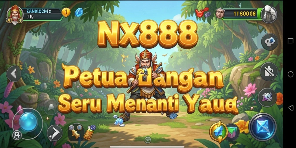 Screenshot gameplay NX888 menunjukkan petualangan seru yang siap untuk dijelajahi.
