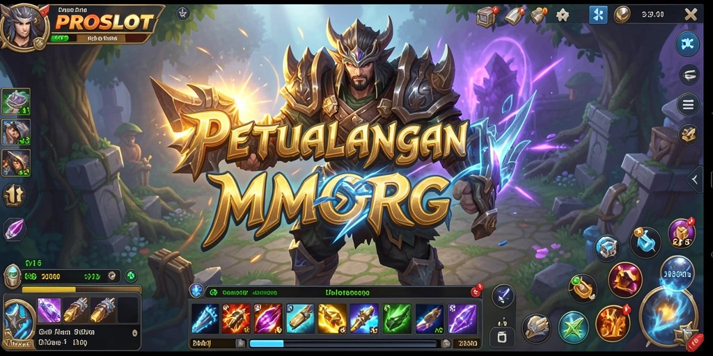Tampilan gameplay menarik dari PROSLOT di dunia MMORPG.