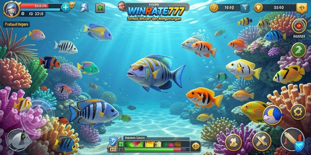 Gameplay seru WINRATE777 dengan tembakan ikan yang mengasyikkan.